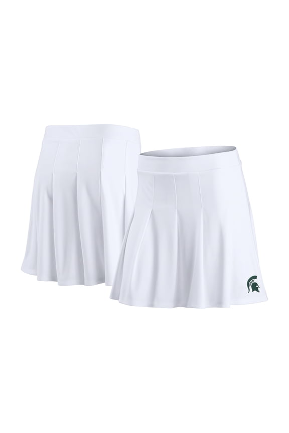 Women's Fanatics White Michigan State Spartans Heritage Primary Skirt