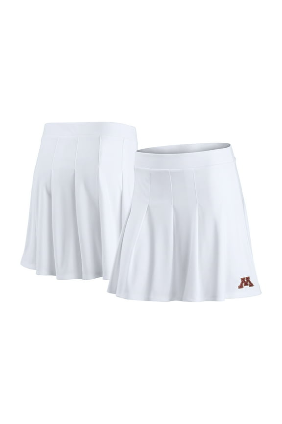 Women's Fanatics White Minnesota Golden Gophers Heritage Primary Skirt
