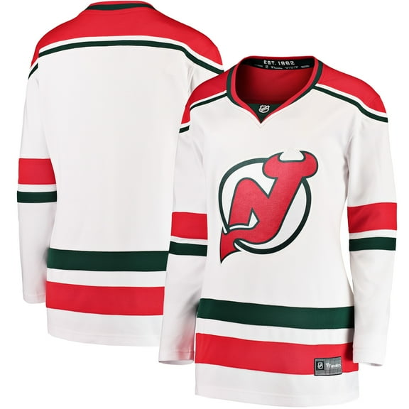 Women's Fanatics White New Jersey Devils Alternate  Breakaway Jersey