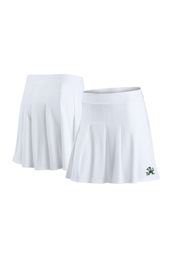 Women's Fanatics White Notre Dame Fighting Irish Heritage Primary Skirt