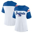 thumbnail image 1 of Women's Fanatics White/Royal Buffalo Bills Cheer Chant Fashion Crop Top, 1 of 3