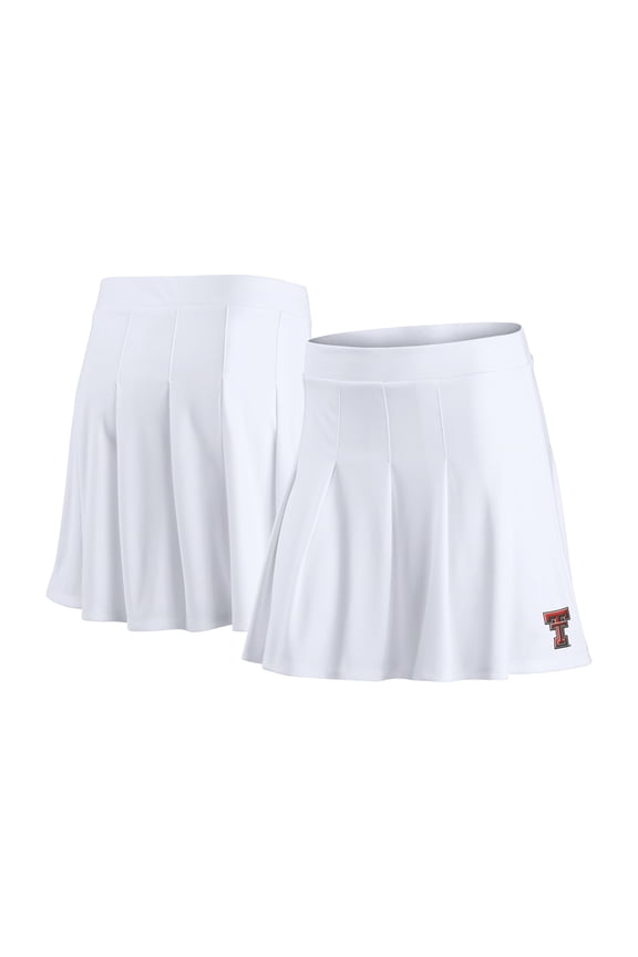 Women's Fanatics White Texas Tech Red Raiders Heritage Primary Skirt