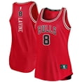 thumbnail image 1 of Women's Fanatics Zach LaVine Red Chicago Bulls Fast Break Tank Jersey - Icon Edition, 1 of 3