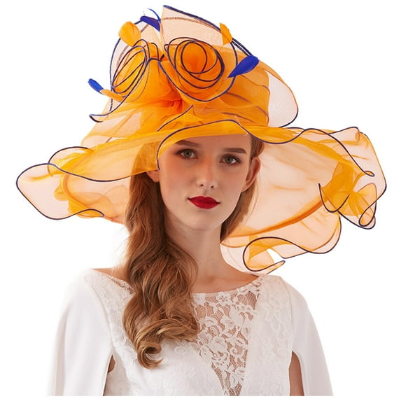 Elegant Women's Fascinator Bridal Tea Party Wedding Hat with Classic Design for and Formal Events