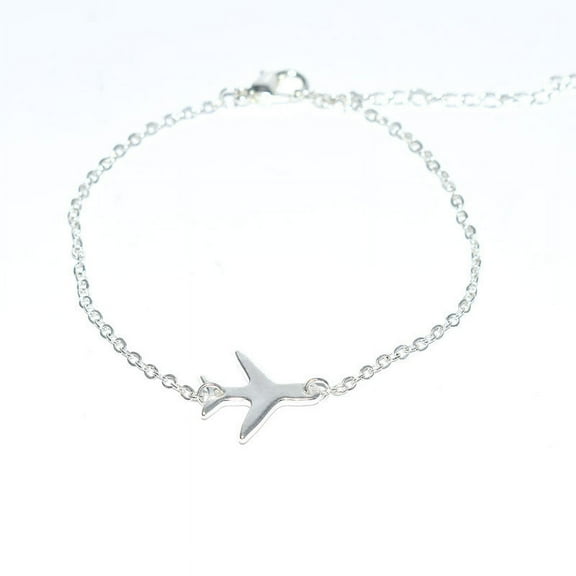 Women's Fashion Airplane Model Bracelet Jewelry