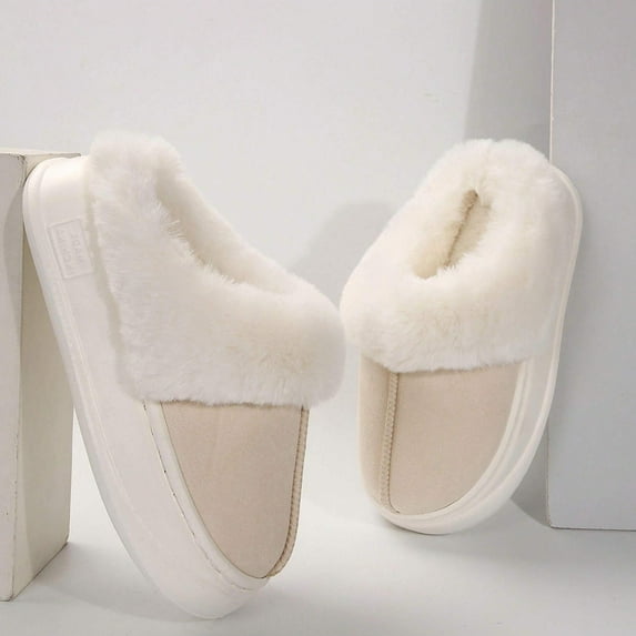 Women’s Fashion Ankle Boots - Cozy Winter Slippers with Anti-Slip Sole for Indoor & Outdoor Use (Warm Lining)