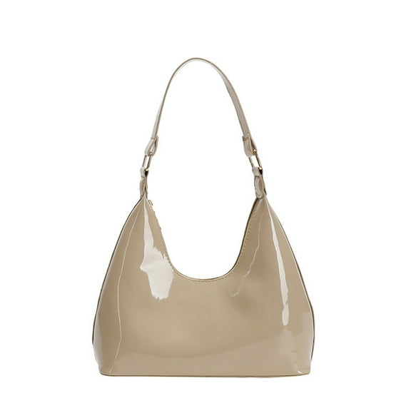 Women's Fashion Armpit Bag in PU Leather Shoulder Bags Large Capacity Undrarm Purse Handbag for Modern Professionals