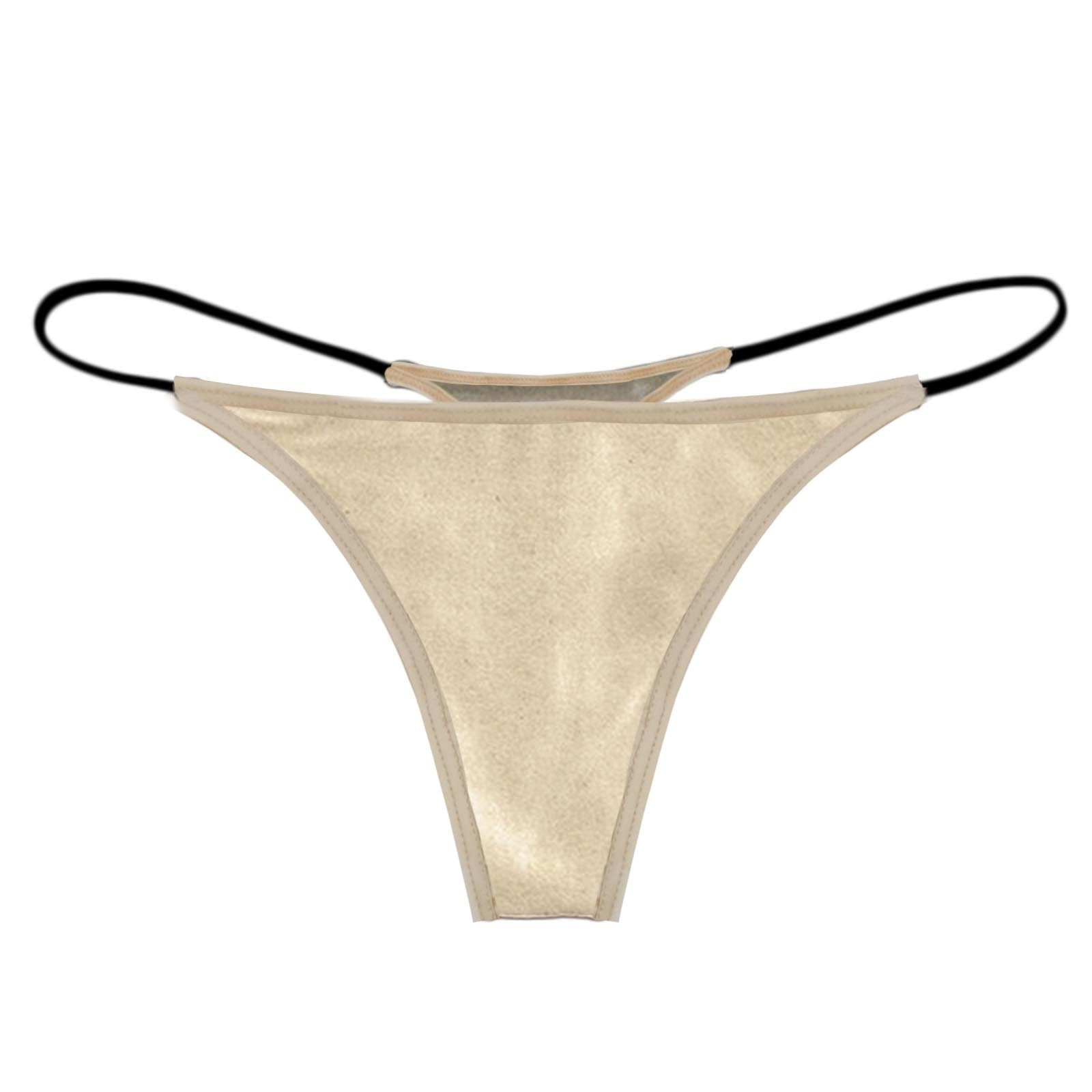 Women's Underwear Invisible Bikini No Show Nylon Spandex Ladies Panties