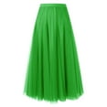 thumbnail image 1 of Women's Fashion Big Swing Skirt Thin A Line Skirt Solid Color Skirt1 Wrap around Bed Skirt Table Skirts for Rectangle Tables 6ft Skirt Cover up Linen Bed Skirt 80s Skirt Denim Skirt for Women Adult, 1 of 2