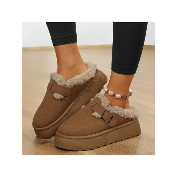 Women's Fashion Boots | Comfy & Cozy Snow Boots - Thermal Lined, Slip-On Outdoor Shoes for Warmth & Comfort