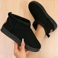 thumbnail image 1 of Women's Fashion Boots - Cozy Fleece Lined Winter Boots with Thick Traction Sole, 1 of 8