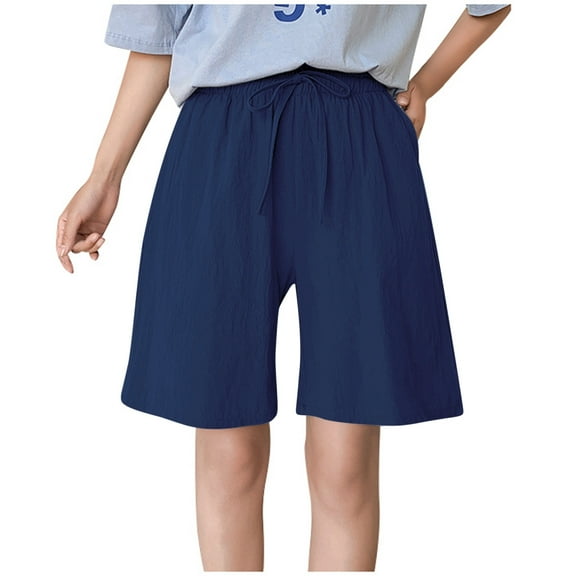 Women's Fashion Casual Breathable Medium Pants Casual Wide Leg Pants Loose Women Pants Casual Summer Summer Pants for Women Casual Lightweight plus Size Sweat Pants Elastic Waist Dress Pants for Women