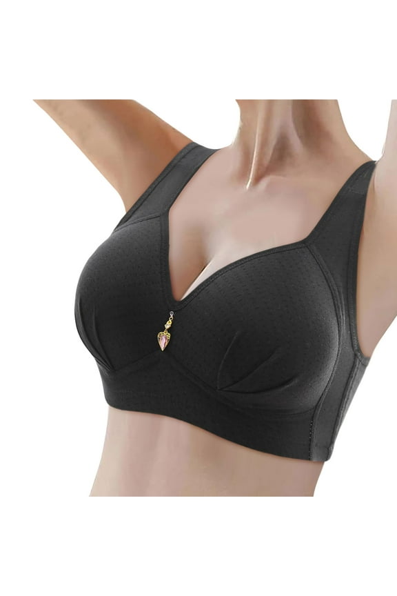 Women's Fashion Casual Breathable Tube Top Bra, No Steel Ring, Lace Design, Adjustable Shoulder Strap, Polyester, Multiple Sizes