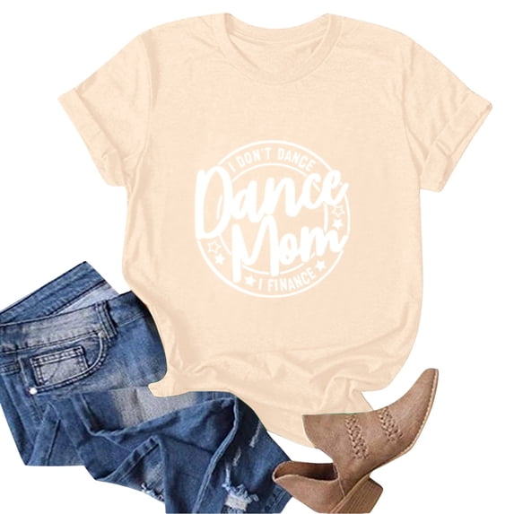 Women's Fashion Casual Fruit And Vegetable Printed Round Neck Short Sleeved Top T Shirt 1 Women's Long Sleeve Womens Long Sleeve Tops Polyester Shirts Women Casual Small Tops Women's Shirts Summer