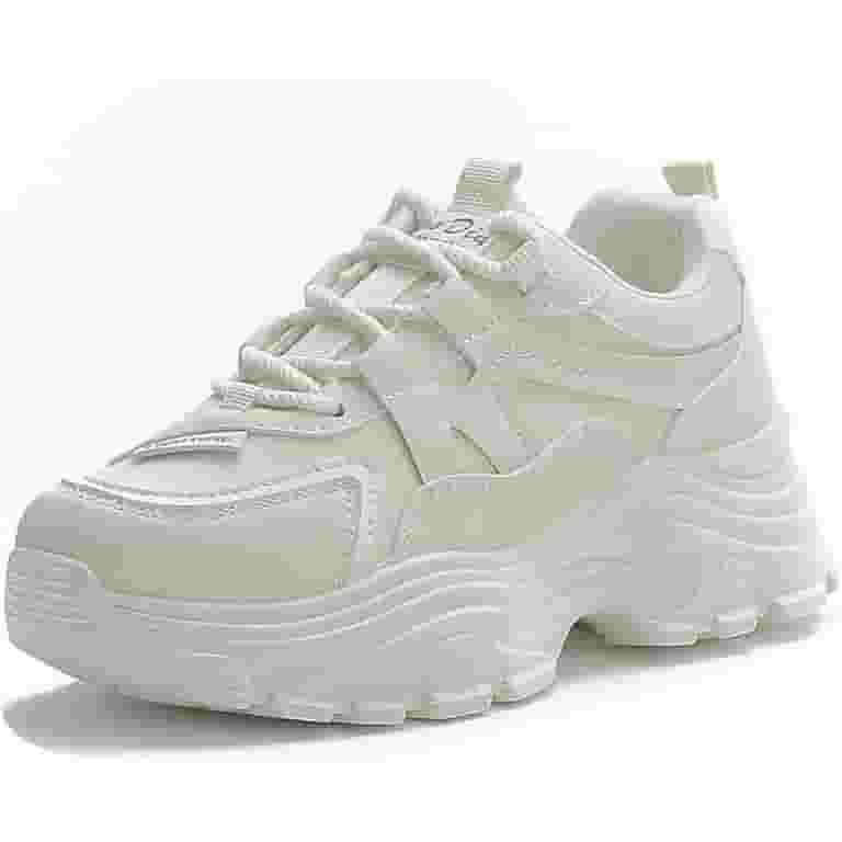 スニーカー RUN OF SS24 PIUMA - Sneakers (SPEEDY M 40311 BIANCO) Women's Fashion Casual PU Sneakers Road Running Fitnesss