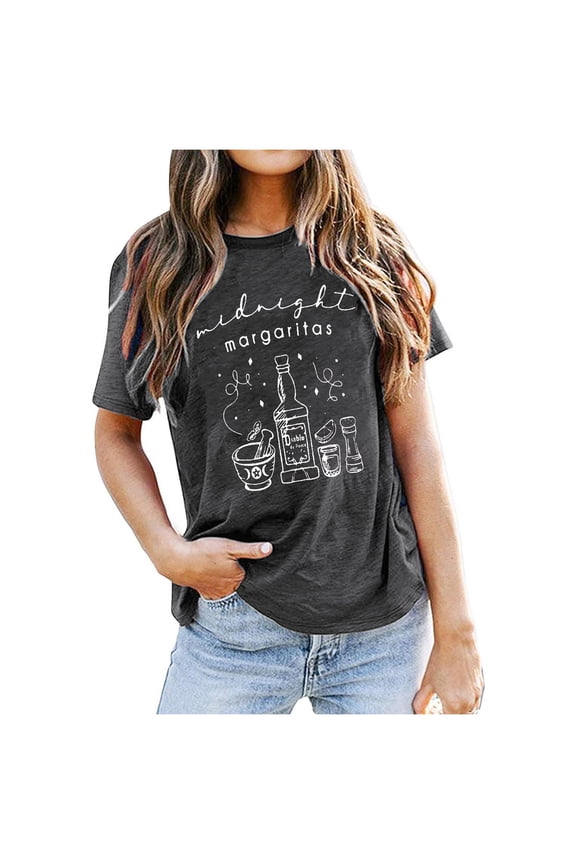 Women's Fashion Casual Printed Round Neck Short Sleeve T Shirt Top Striped Short Sleeve Women Shirts Short Sleeve Casual Womens Workout Shirts Turtle Tees Rayon Long Sleeve Shirt Women Long Sleeve