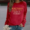 thumbnail image 1 of Women's Fashion Casual Solid Color Loose Long Sleeve Letter Print Round Neck Hoodie Graphic Sweatshirt Women Vintage Fall Sweatshirt Casual Short Sleeve Top Jacket Women Hoodie Apparel T Christmas, 1 of 4