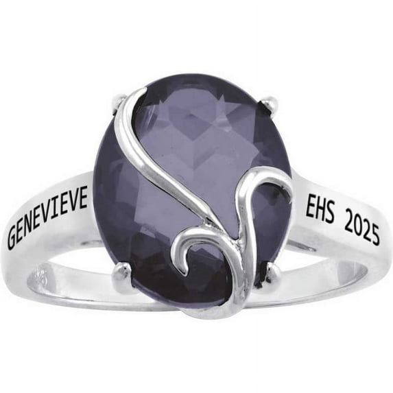 Women's Fashion Class Ring Ladies Afire