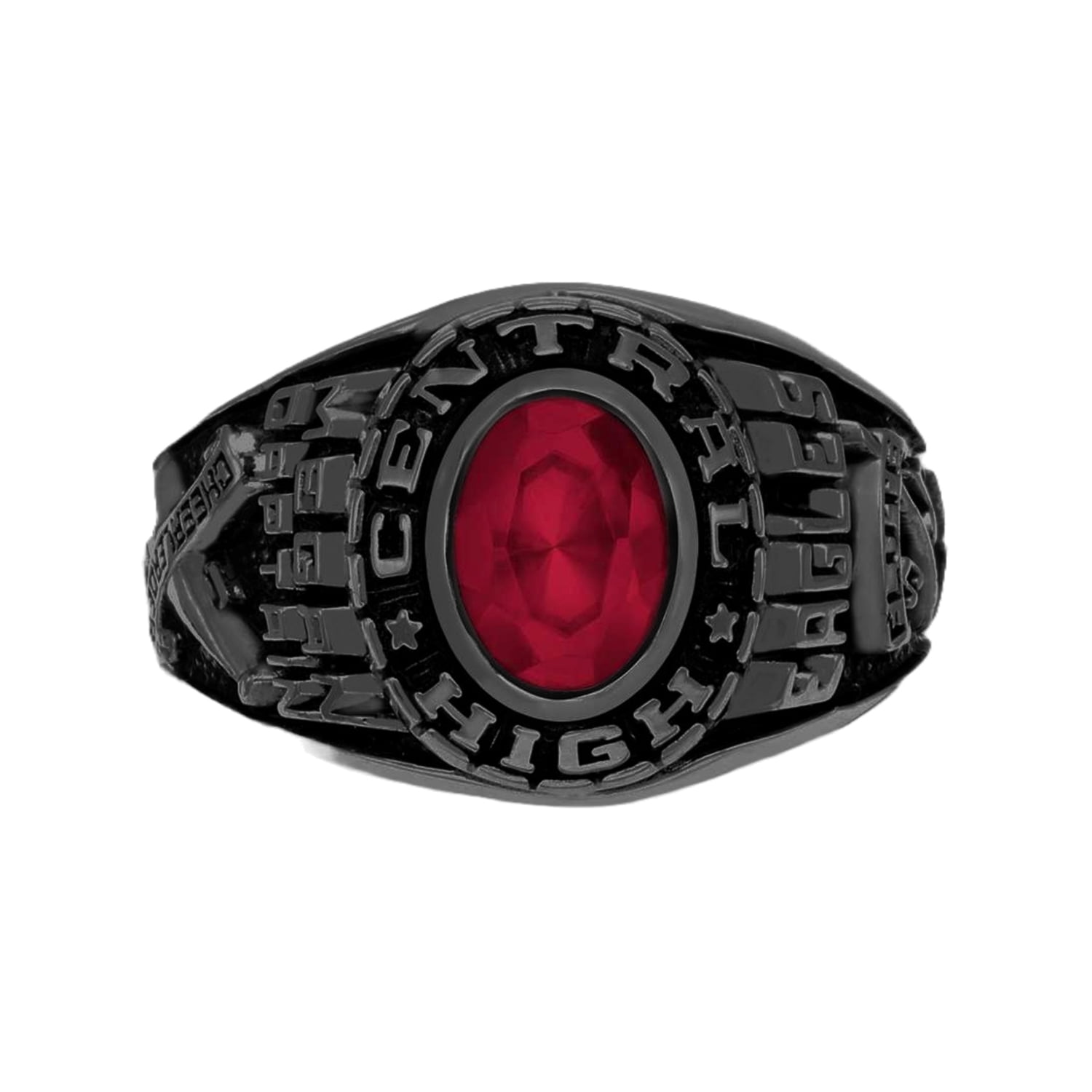 Midnight seminary valadium class rings