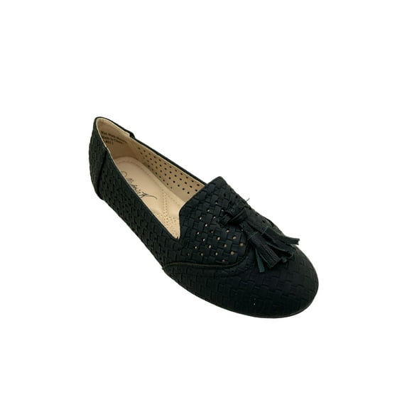 Women's Fashion Comfort Flats ,Elegant Women’s Flats Featuring Stylish Front Tassel Accents, Comfortable Slip on flats , Work flats, Range from size 6 up to 11