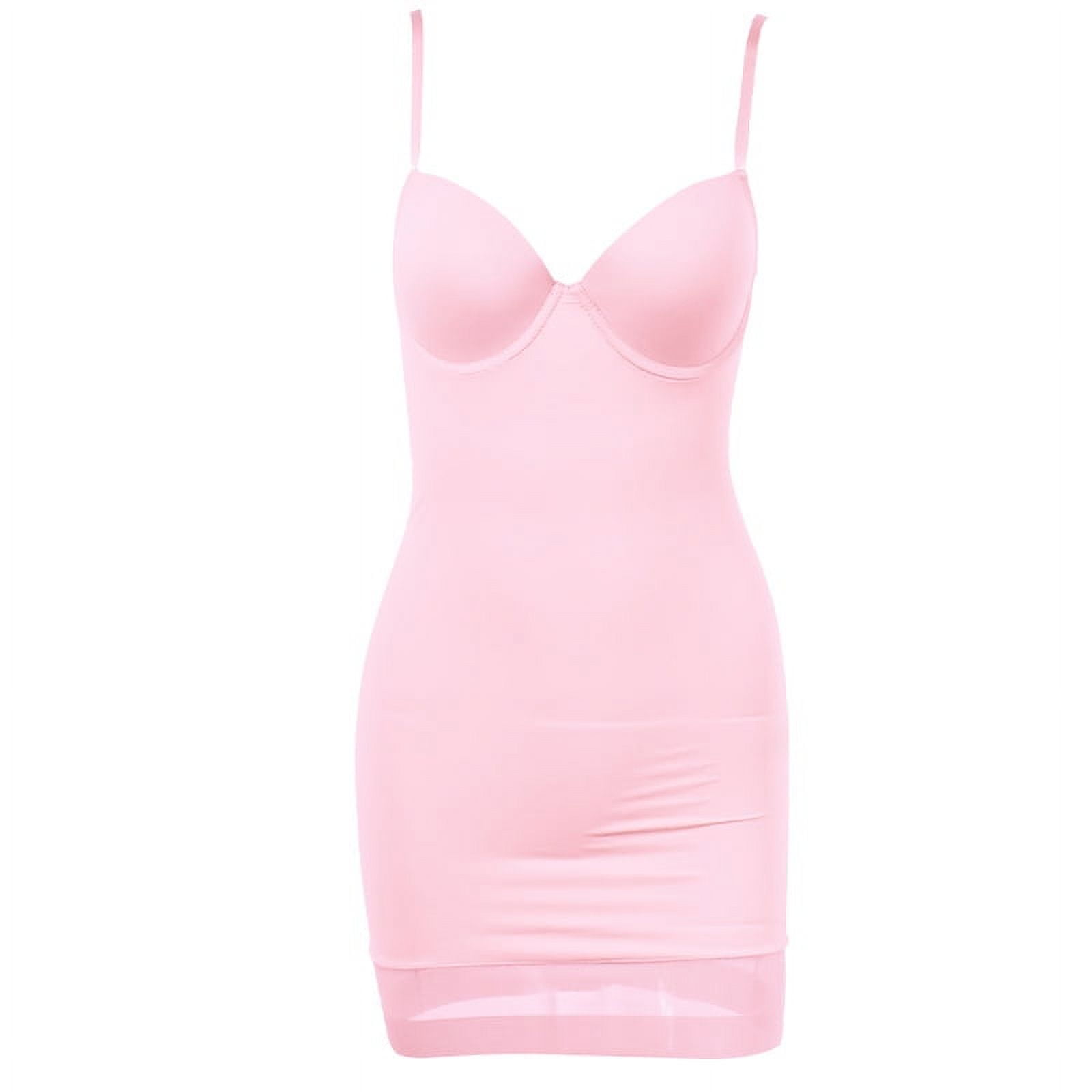 Mi Ropa Intimate Women's Fashion Control Slips Slim Petticoat Under Dress Ropa Sexy ...