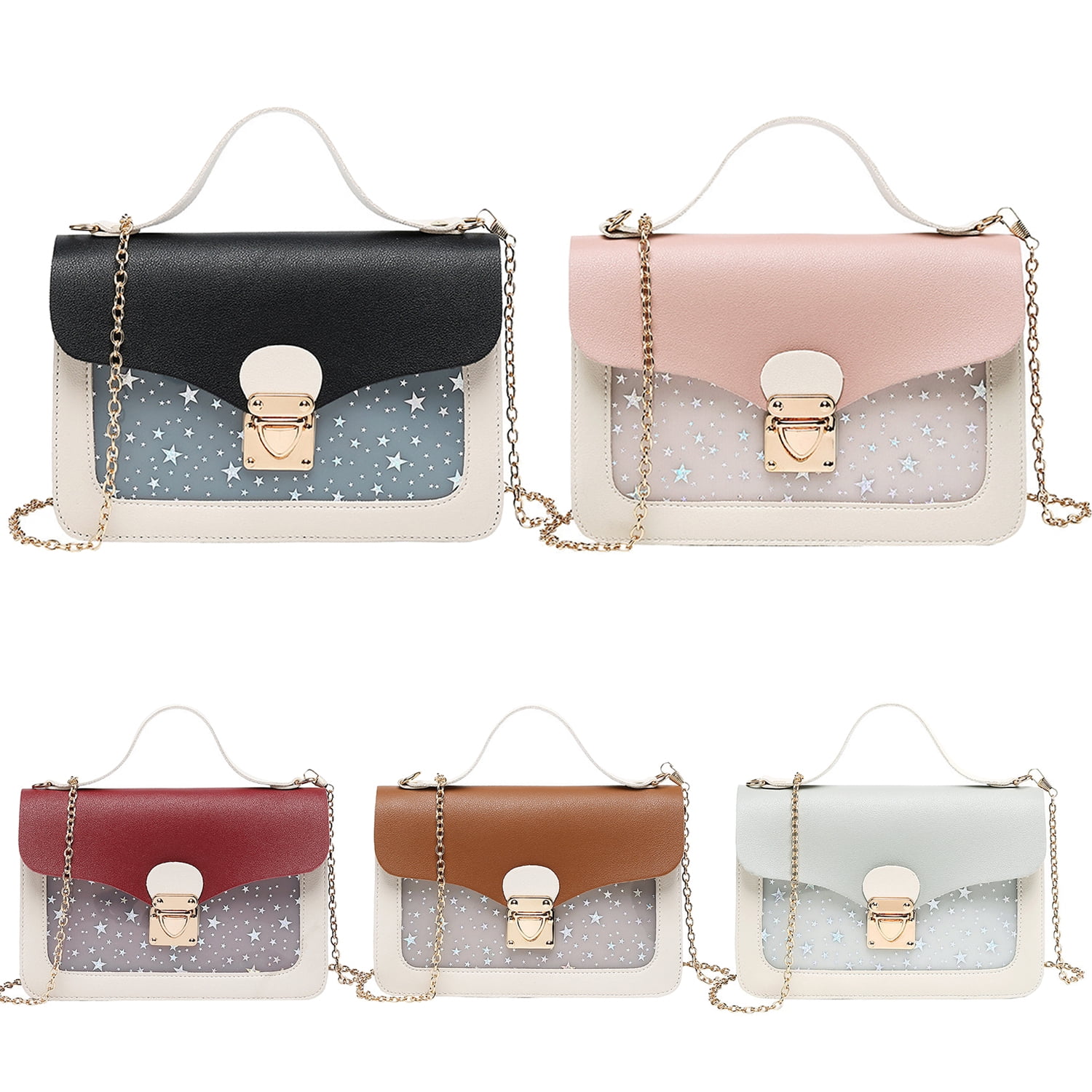Mini Square Bag All Over Print Chain Strap For Daily Purse Wallet Pouch  Shoulder Bag Cellphone Case Phone Bag Clutch