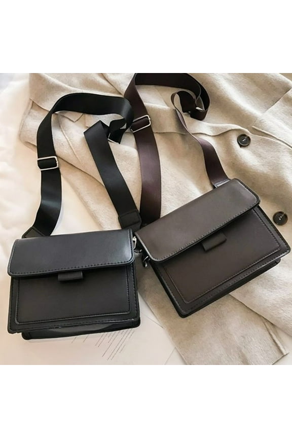 Women's Fashion Cylinder Crossbody Bag - Small Barrel Shoulder Purse for Casual, Commuting, Travel & Outdoor (Black/Coffee, 18x14x6cm)