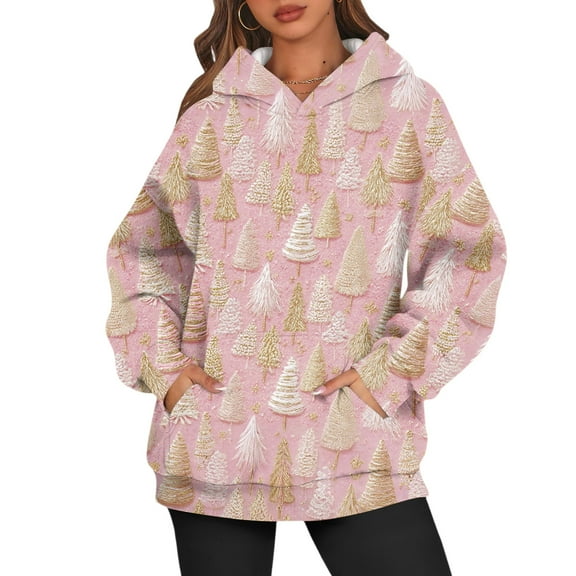 Women's Fashion Daily Versatile Casual Crewneck Long Sleeve Printed Sweatshirt Top for Everyday Casual Wear and Comfortable Apparel