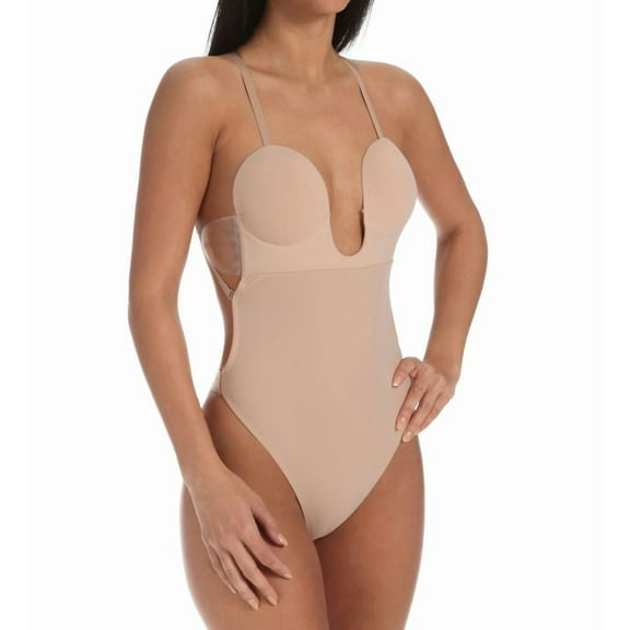 Women's Fashion Forms 29053 Backless Strapless Bodysuit (Nude L)