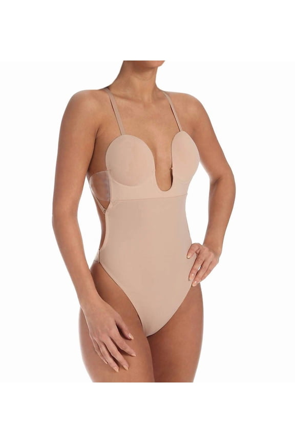 Women's Fashion Forms 29053 Backless Strapless Bodysuit (Nude S)
