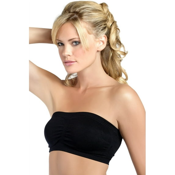 Women's Fashion Forms 29663 Padded Tube Bra (Nude L)