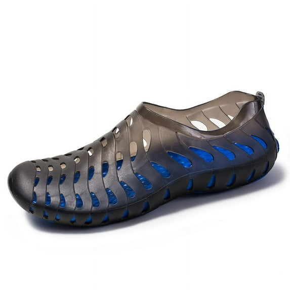 Women's Fashion Hollow Soft Water Shoes Summer Breathable Garden Beach Sandals Wear soft-soled cap-toe sandals