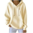 thumbnail image 1 of Women's Fashion Hoodies Sevevn Womens Oversized Hoodies Long Sleeve Hooded Sweatshirts Fall Fashion Outfits with Pockets, 1 of 5