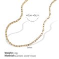 thumbnail image 1 of Women's Fashion Jewelry Set – Cubic Zirconia Necklace and Bracelet, Simple and Stylish Set, 1 of 6