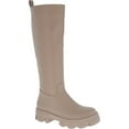 thumbnail image 1 of Women's Fashion Knee High Boots Platform Chunky Heel Lug Sole Boot Pull On Riding Boots, 1 of 5