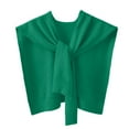 thumbnail image 1 of Women's Fashion Knitted Shawl - Sweater Shawl for Air-Conditioned Rooms Dark Green One Size, 1 of 2