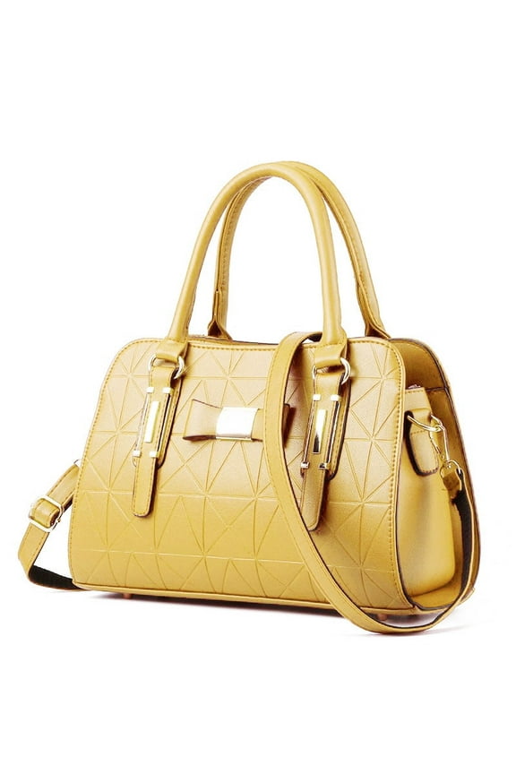 Women's Fashion Large Capacity Pu Leather Shoulder Bag Sexy Top-Handle Handbag Office Work Shoulder Tote Bags