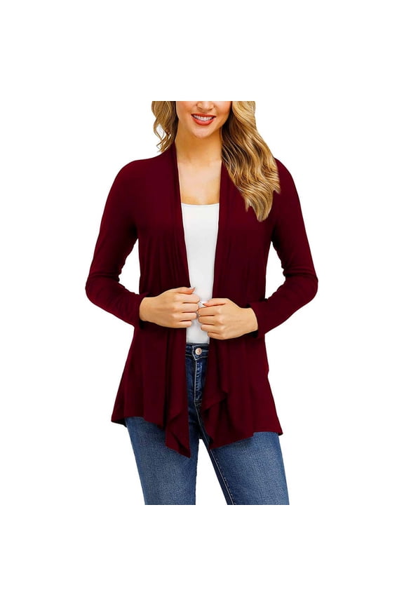 Women's Fashion Long Sleeve Knitted Cardigan Clothes Leopard for Women Oversized Leopard Sweater Knit Sweater Open Ladies Cardigans for Summer Split Back Sweater Long Sweaters Cardigans for Women