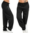 thumbnail image 1 of Women's Fashion Loose Casual Pure Color Harem Yoga Joggerpant Trousers Harem Women Trousers Pants, 1 of 5