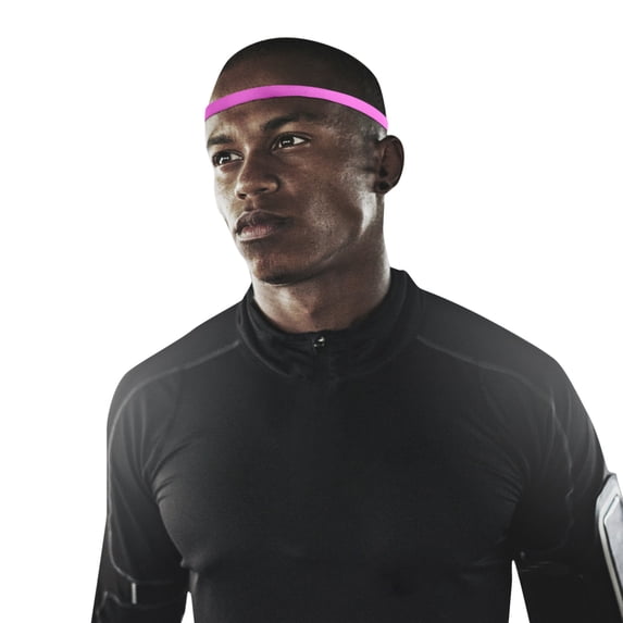 Women's Fashion Non Slip Headband, Sports Headbands for Men, Elastic Headbands Sport Sweatbands Athletic Stretchy Head Band for Running, Cycling, Football, Yoga