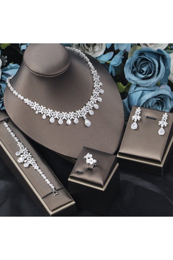 Women's Fashion Personalized Zircon Ornament Suit