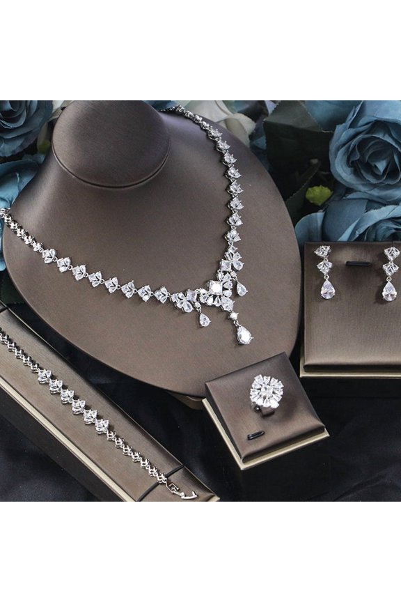 Women's Fashion Personalized Zircon Ornament Suit