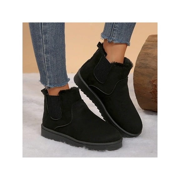 Women's Fashion Plush Lined Anti-Slip Snow Boots - Perfect for Walking, Hiking & Enjoying Winter Outdoors