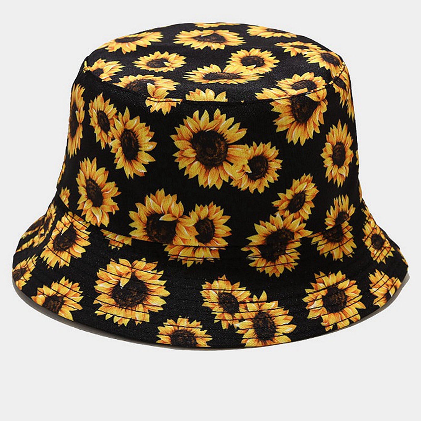 Women's Fashion Printing Sunshade Fisherman's Hat Basin Hat Outdoor Bucket  Hat Bucket Hat Pack Bucket Hats for Women Winter Bucket Hat for Women