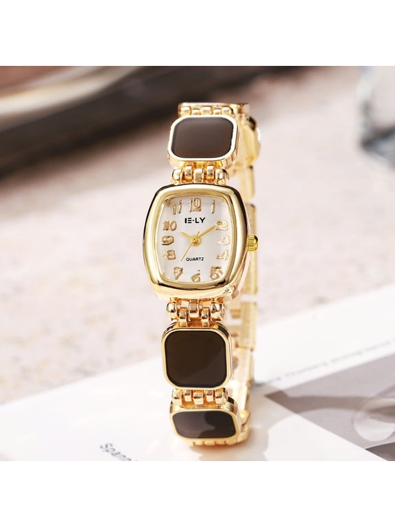 Women's Fashion Quartz Watch Square Retro Student Bracelet