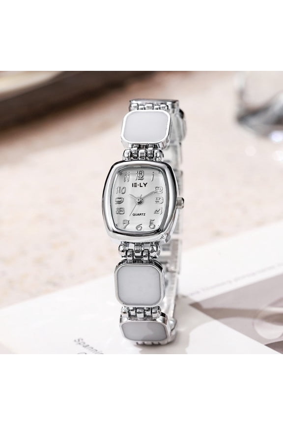 Women's Fashion Quartz Watch Square Retro Student Bracelet