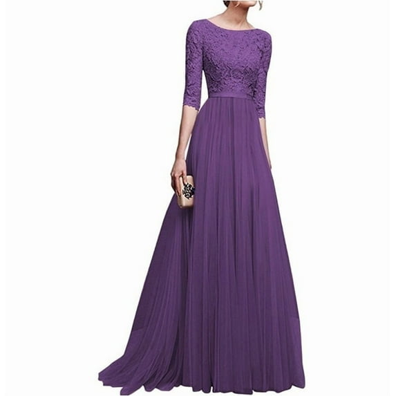 Women's Fashion Retro Chiffon Dress