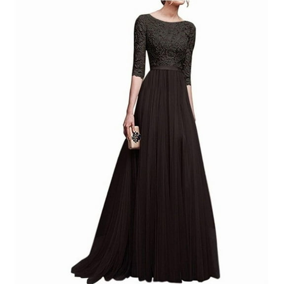 Women's Fashion Retro Chiffon Dress