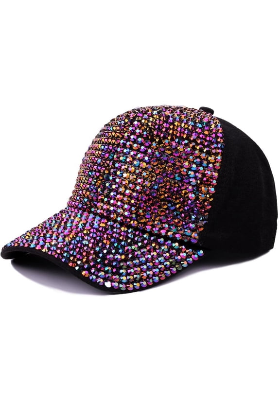 Women's Fashion Rhinestone Summer Baseball Cap Trendy Sun Hat For Outdoor Activities Max 1 Hat Women Tennis Hat like Mike Hat Running Hat Hat Mesh Mens Running Hat Distressed Baseball Cap Women