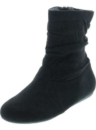 Black WOMEN Flat Sole Boots 2563663